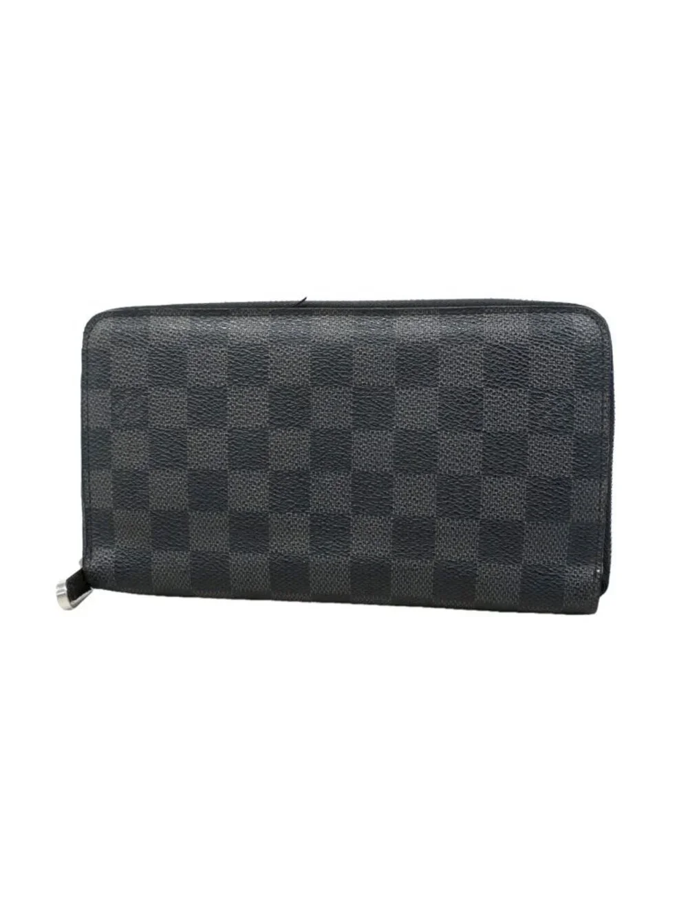 Louis Vuitton Wallet Damier Graphite Zippy Organizer Black